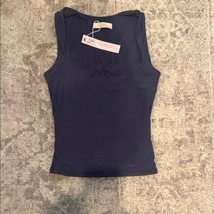 Chico's Elegant Dark Blue Tank Top
